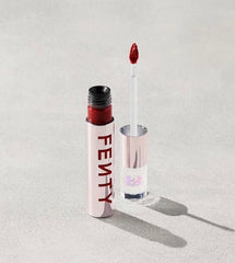 Fenty Icon Velvet Lipstick HBIC compact packaging for on-the-go touch-ups.