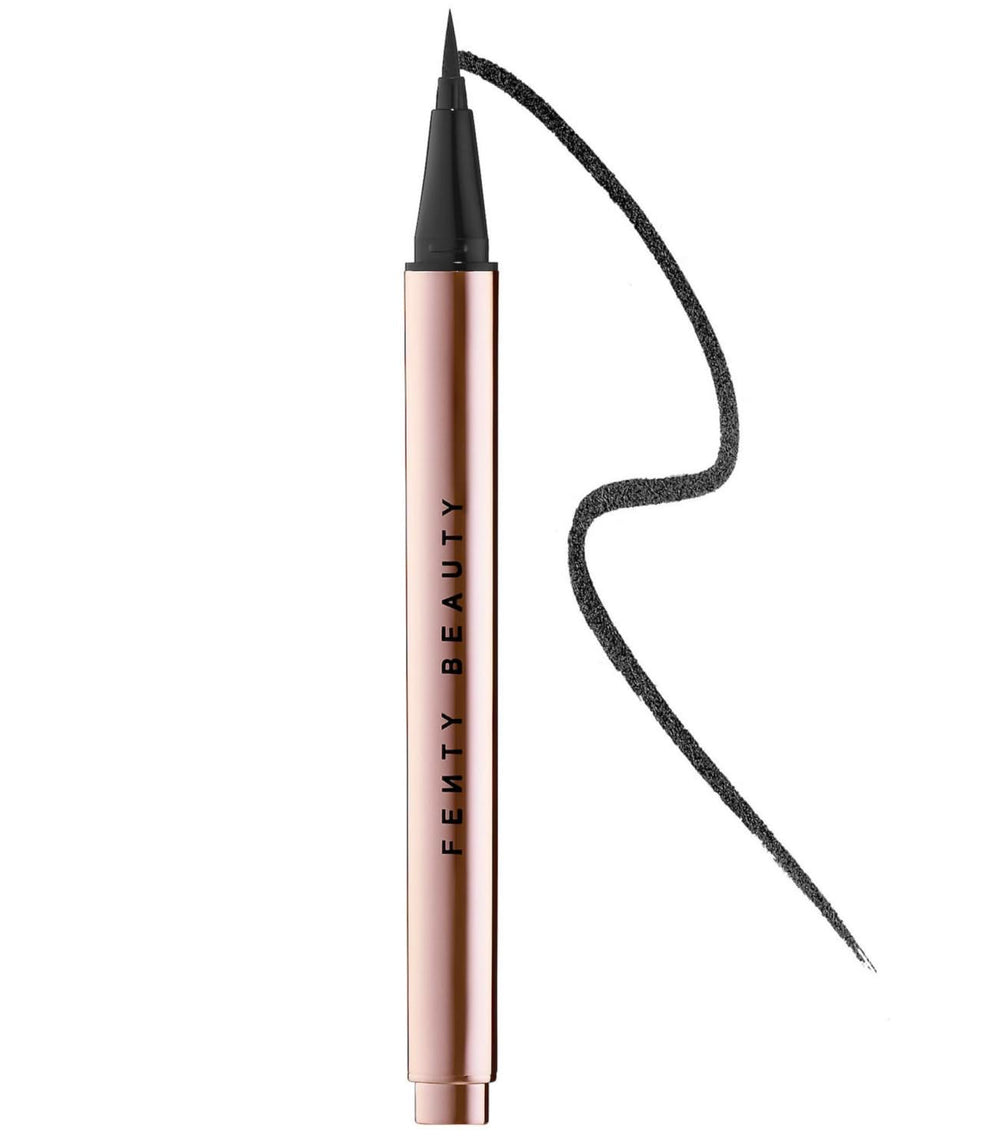 Fenty Beauty Flyliner longwear eyeliner close-up of the flex tip for precise, smooth lines