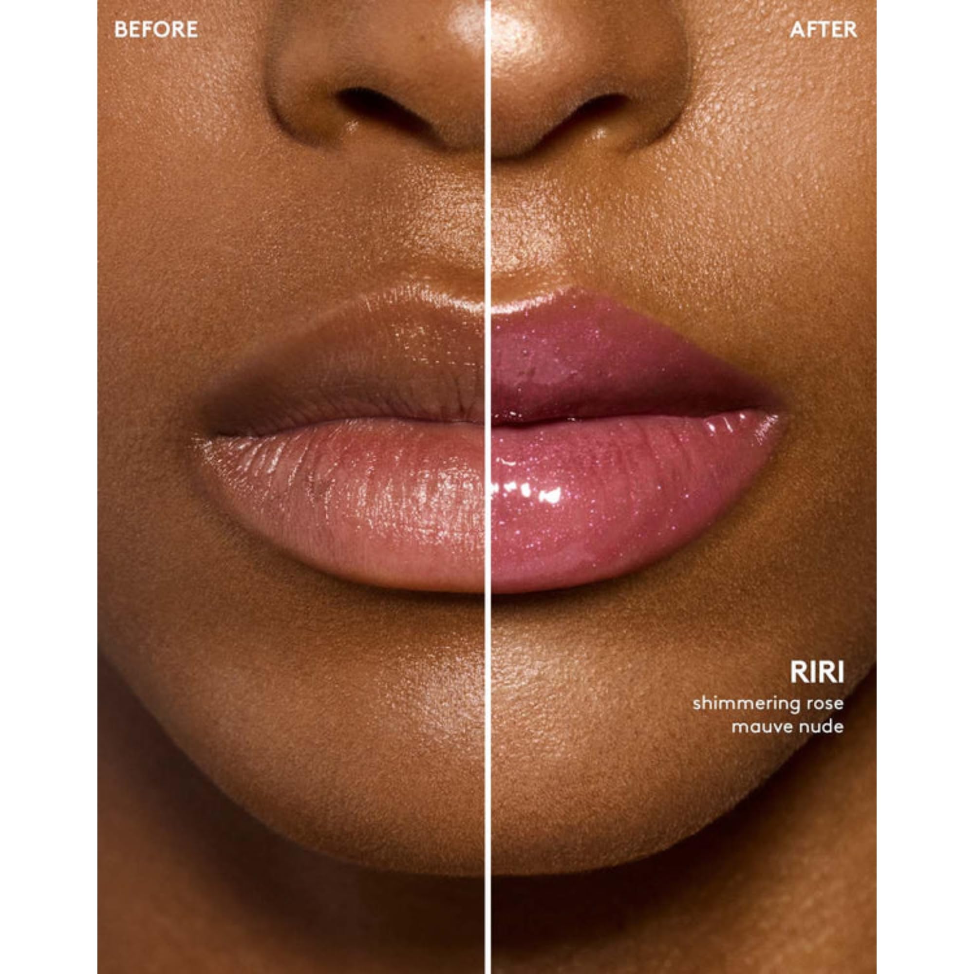 Fenty Beauty Gloss Bomb 08 Riri branding conveys luxury appeal