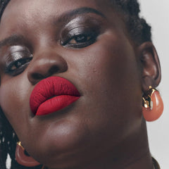 Fenty Beauty Icon Velvet swatches showing versatile shades for diverse skin tones.