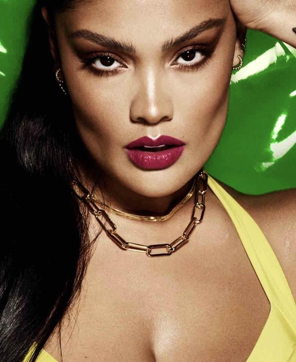 Fenty Beauty Poutsicle gloss close-up highlights dewy finish ideal for everyday looks.