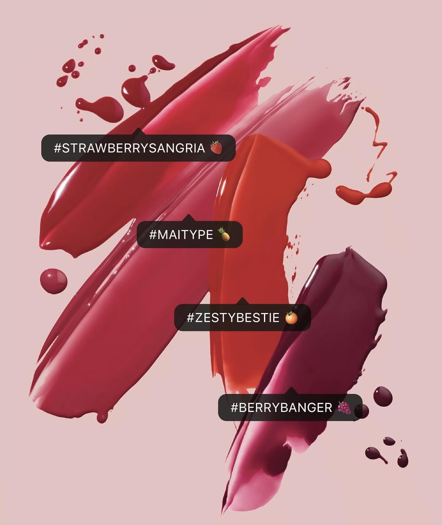 Fenty Beauty Poutsicle Zesty Bestie bottle close-up emphasizes sleek packaging and coral color