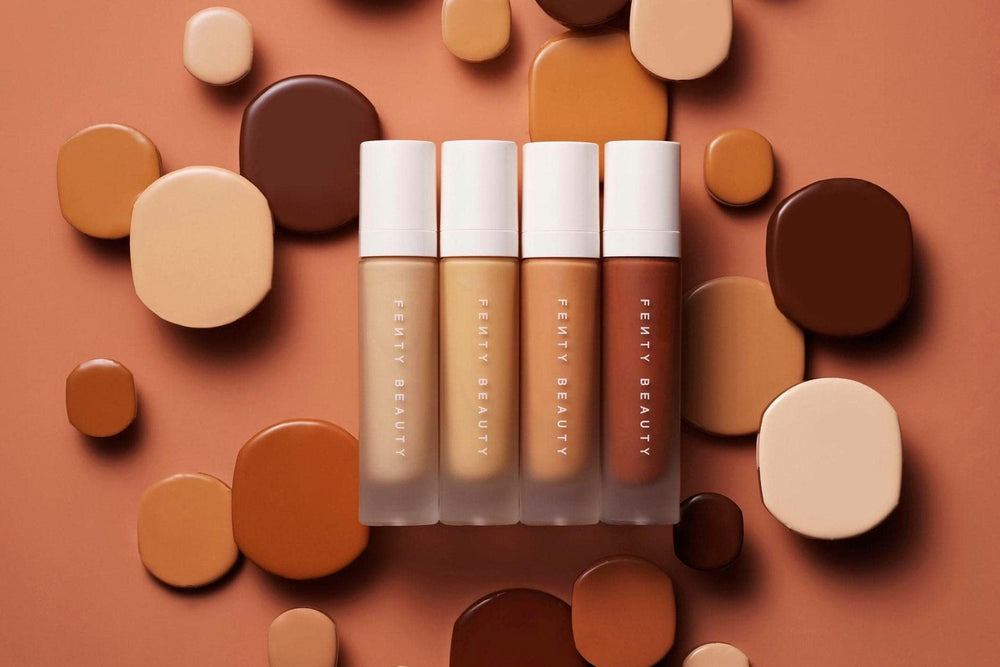 Diverse model group demonstrates shade compatibility and even-toned looks with Pro Filt'r