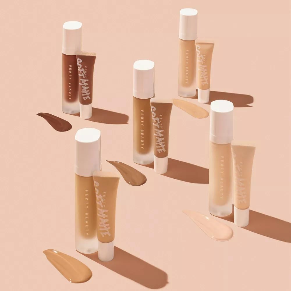FENTY BEAUTY Pro Filt'r Soft Matte Foundation packaging highlights climate-adaptive formula.