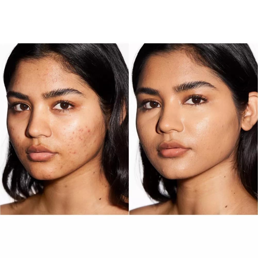 FENTY BEAUTY Pro Filt'r Soft Matte Foundation closeup showing smooth finish.