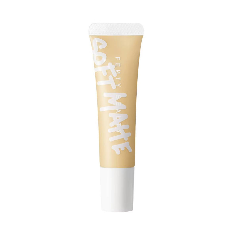 FENTY BEAUTY Pro Filt'r Soft Matte Foundation dispensing seal highlights controlled application.