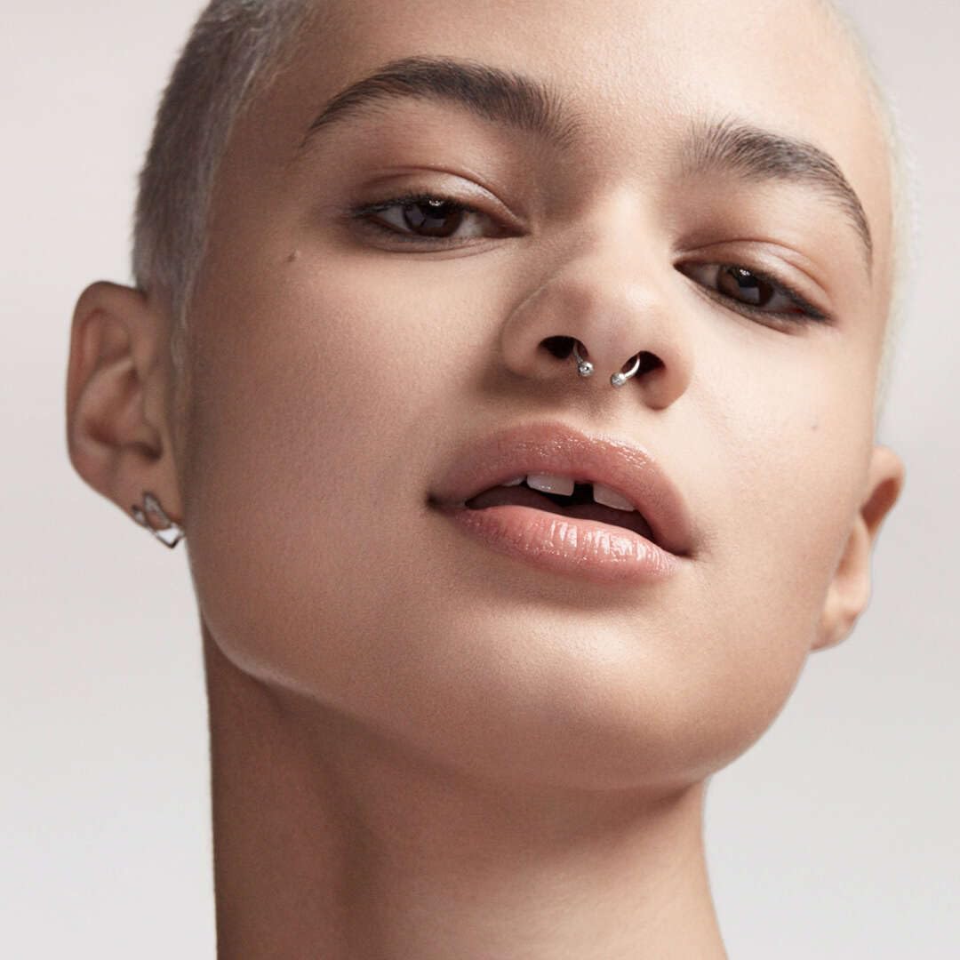 Foundation application swipe demonstrates silky texture and easy blending for a seamless finish.
