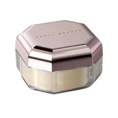 Fenty Beauty Pro FiltR Butter jar close-up shows weightless texture for set makeup