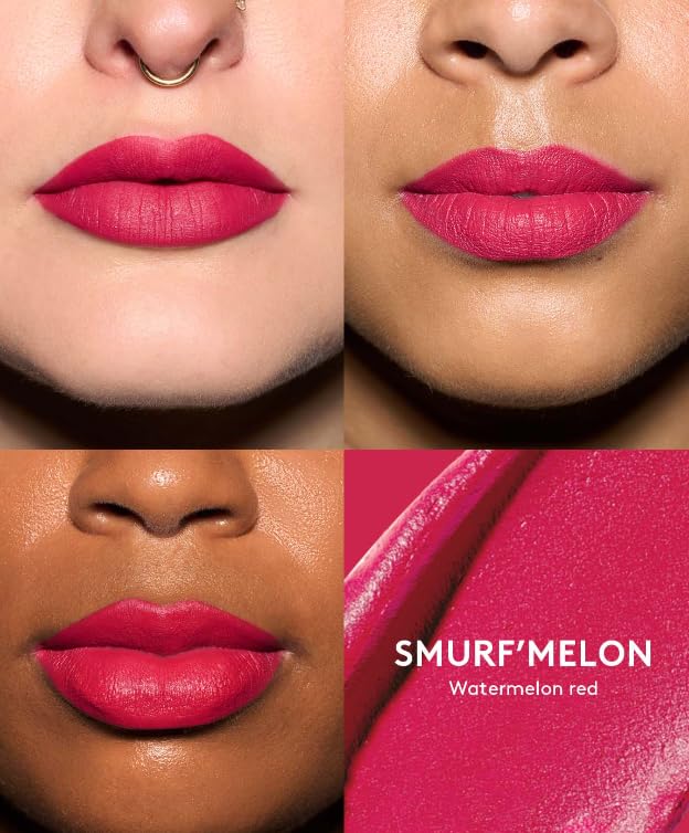 Packaging shot of Fenty Beauty Smurf'Melon lip product highlighting luxe design