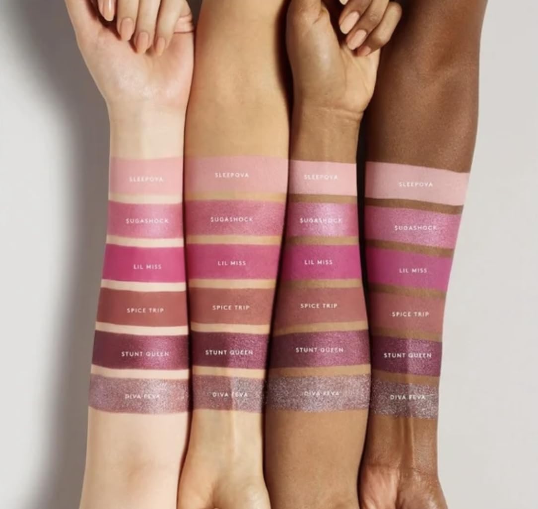 Fenty Beauty Snap Shadows mix-and-match design close-up for easy layering