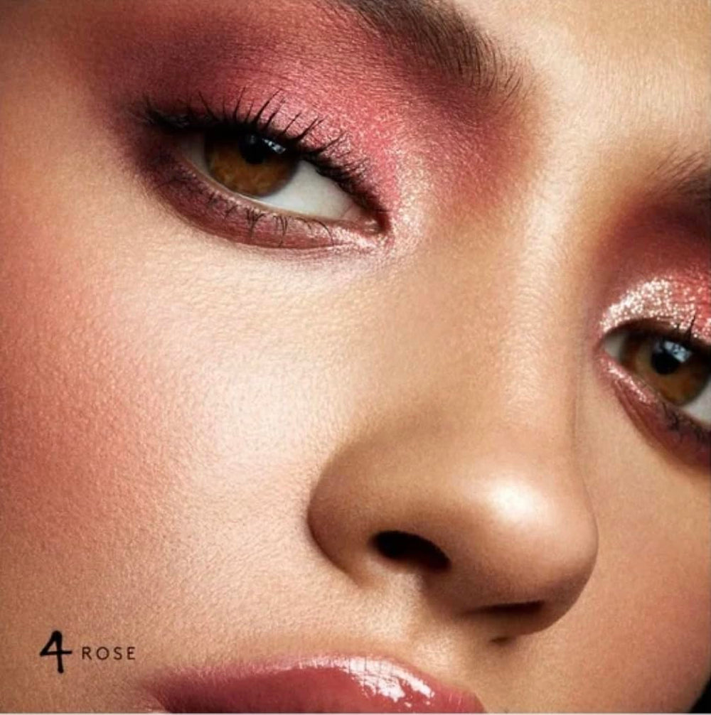 Fenty Beauty Snap Shadows Rose palette compact for travel-friendly glam