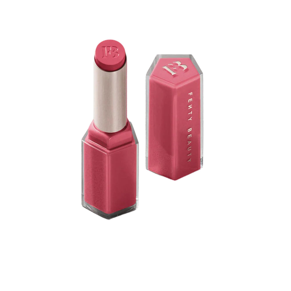 Stick à gloss Fenty Beauty: brillance intense et hydratation durable sur les lèvres.