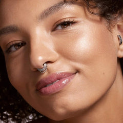Fenty Beauty waterproof formula on skin demonstrates staying power