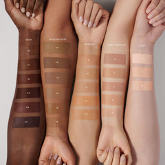 Fenty Beauty Eaze Drop Stick Natural Finish for light coverage.