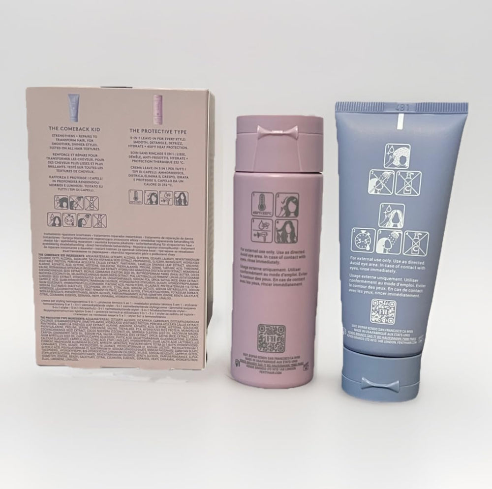Fenty Hair Comeback Kid treatment tube delivers deep repair and strand strengthening.