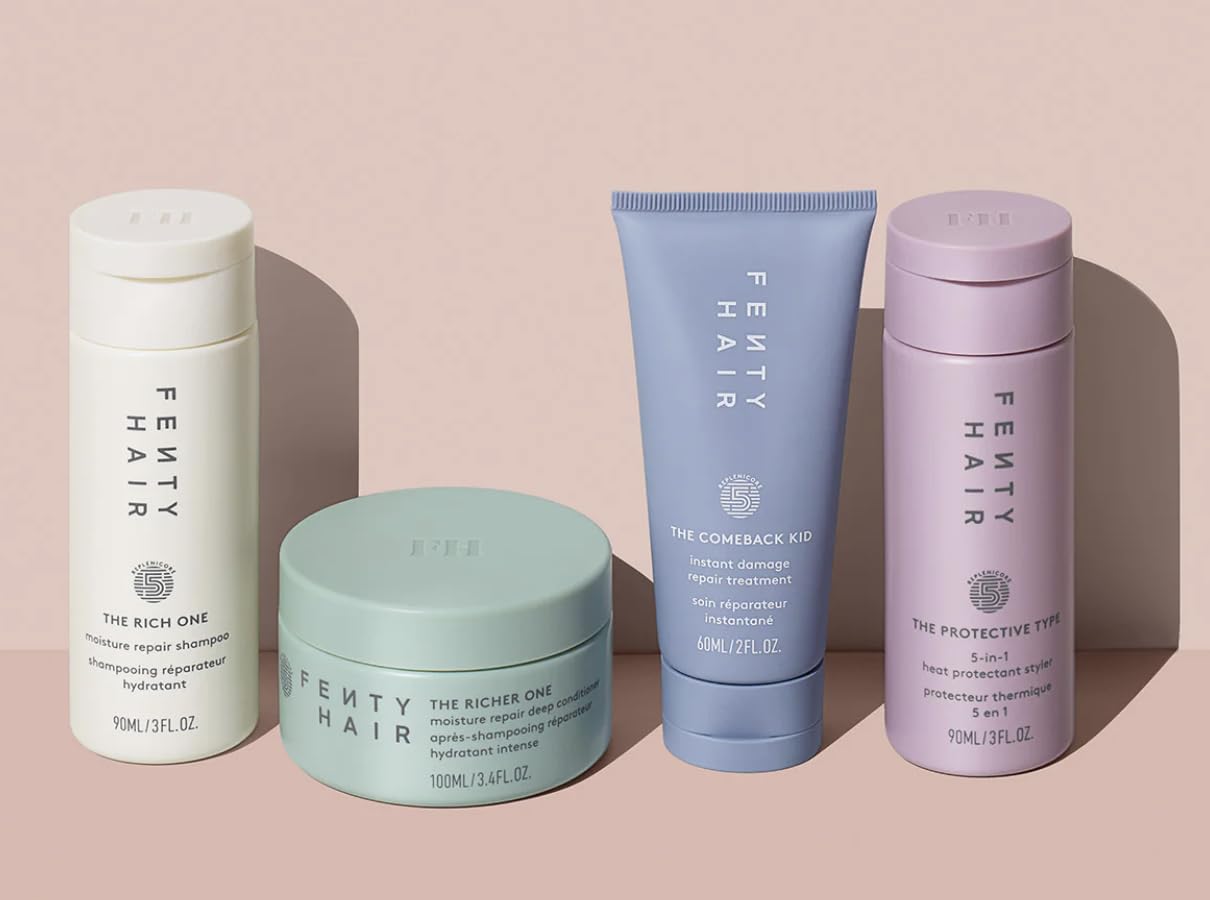 Fenty Hair Start'r Kit on-the-go use offers convenient maintenance anywhere.