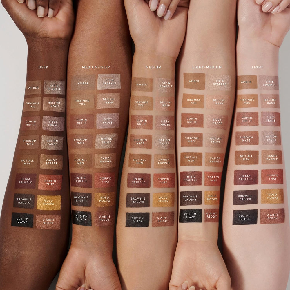 Fenty Shadowstix application close-up for precise color