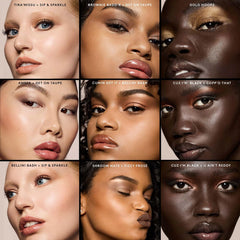 FENTY BEAUTY Shadowstix Cuz I'm Black – close-up shows blendable matte and shimmer.