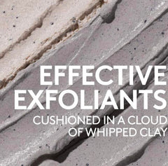 Fenty Skin Cookies N Clean whipped clay texture close-up highlighting exfoliation and smooth skin