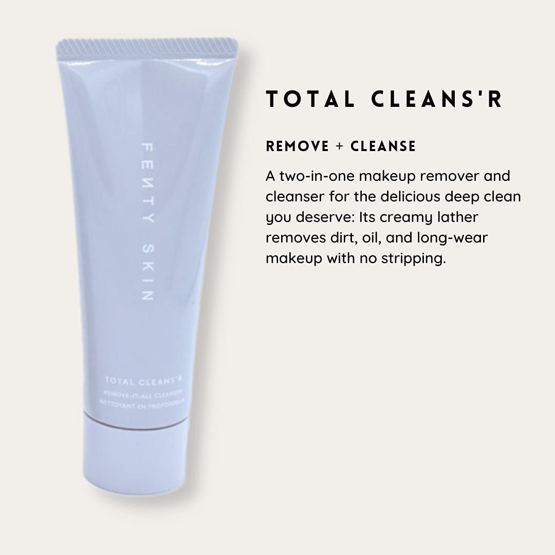 Fenty Skin Hydra Vizor SPF 30 sunscreen tube provides lightweight hydration and protection.