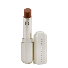 Fenty Beauty Slip Shine Bubble Rum lipstick tube with a glossy sheer finish.