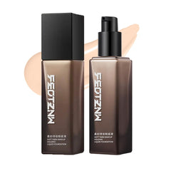 Feotznw Flawless Finish Foundation bottle for on-the-go touch-ups with a lightweight feel.