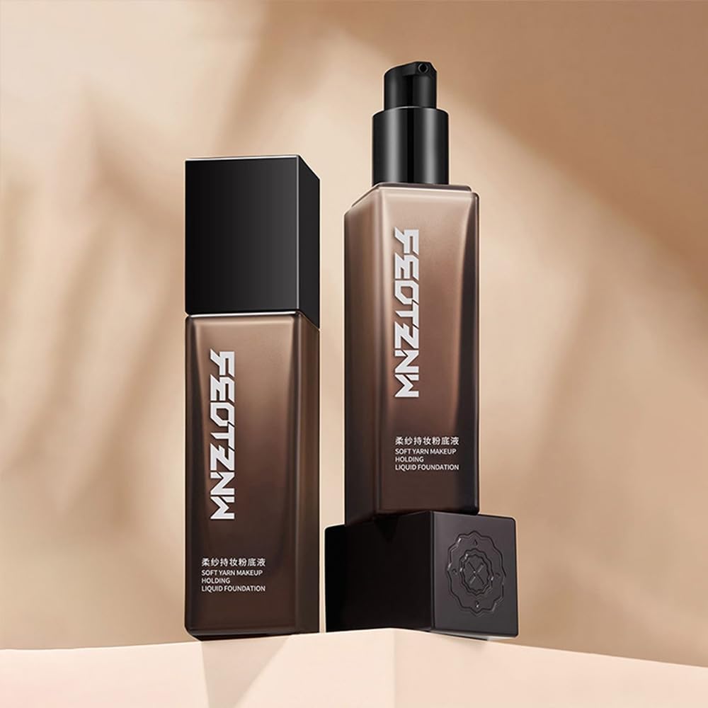 Feotznw Flawless Finish ingredients image emphasizes vitamin E and aloe for soothing skin.