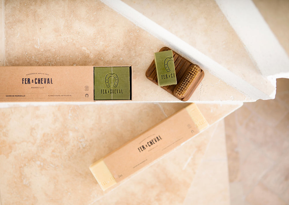 Fer à Cheval multi-purpose soap cubes for hand, body, and face care