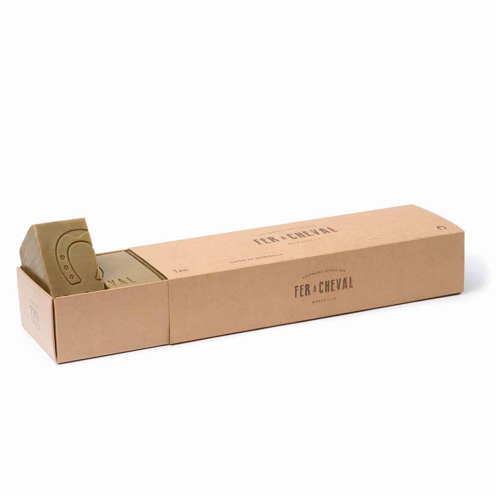 Fer à Cheval olive oil soap cubes ideal for hand and body care