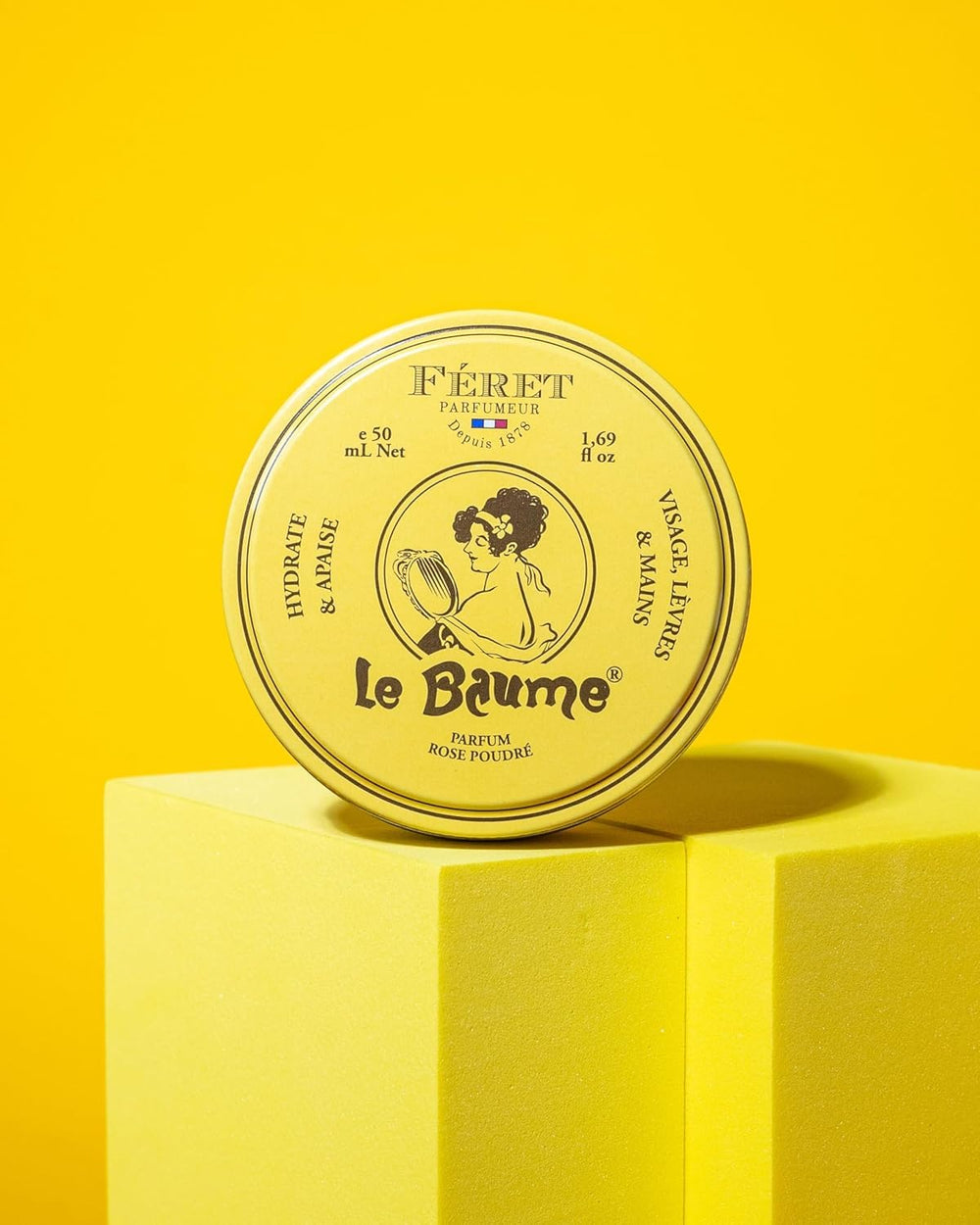 Feret Le Baume on-the-go hydration for lips and dry skin.