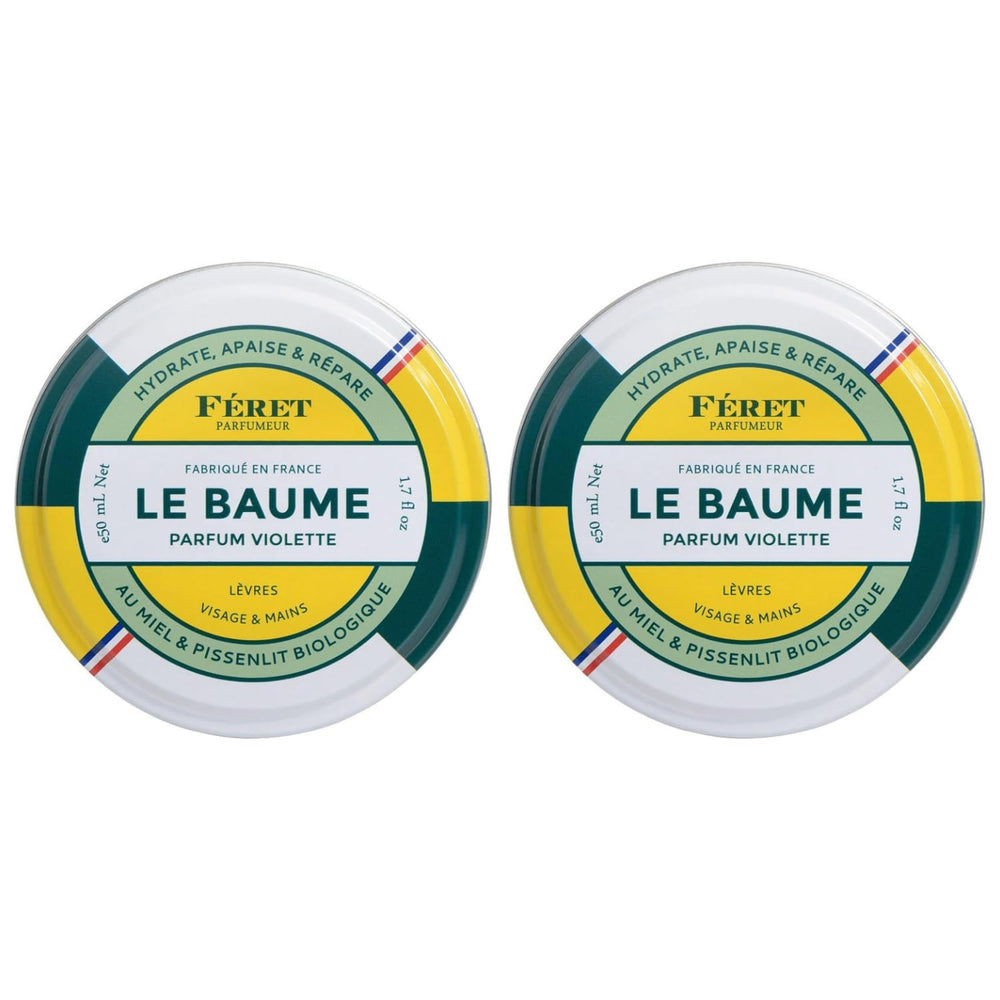 Feret Parfumeur Le Baume multi-use rose lip balm hydrates lips with lasting softness