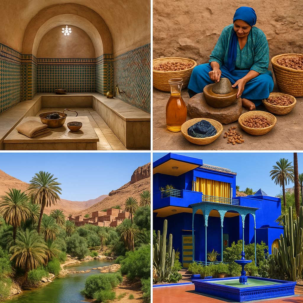 Feriha Moroccan Black Soap label emphasizes artisan quality and Moroccan origin