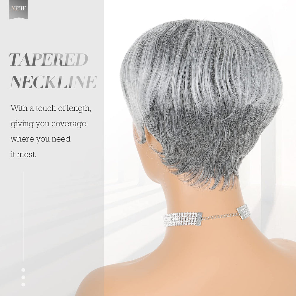 FESHFEN Lightweight 75g Wig for all-day comfortable wear
