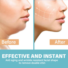Feulover invisible lift tape adheres strongly yet suits all face shapes.