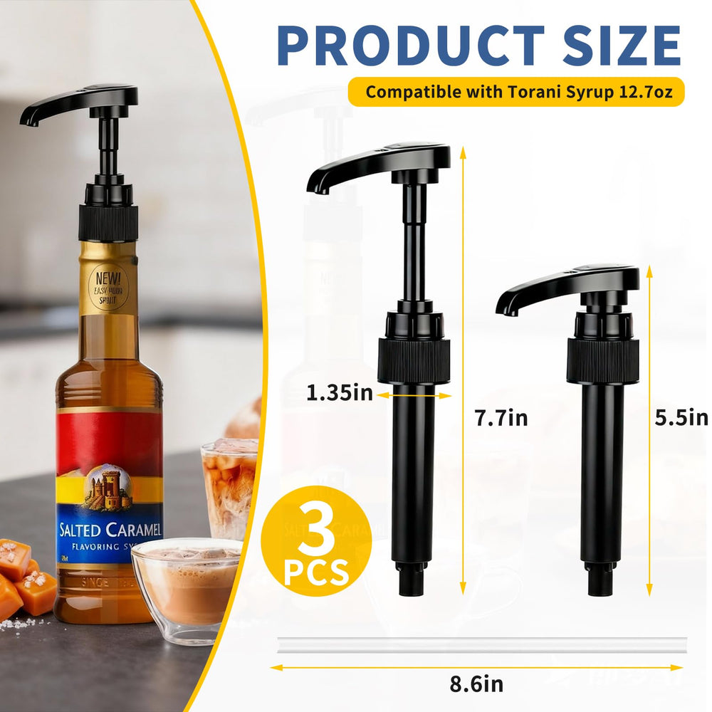 Fevbcnrj coffee-syrup pump for café-style beverages