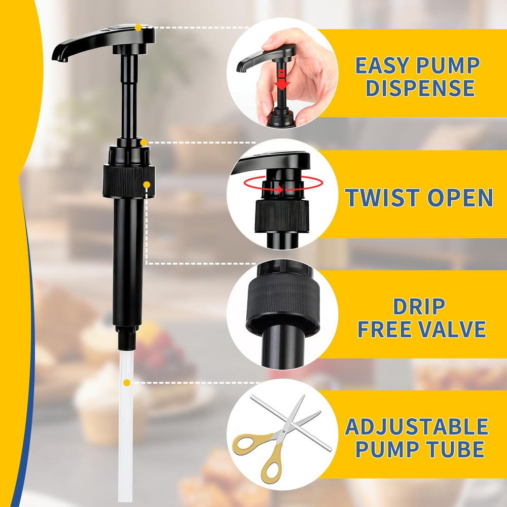 Fevbcnrj precise-dispensing pump delivering exact pours with each press