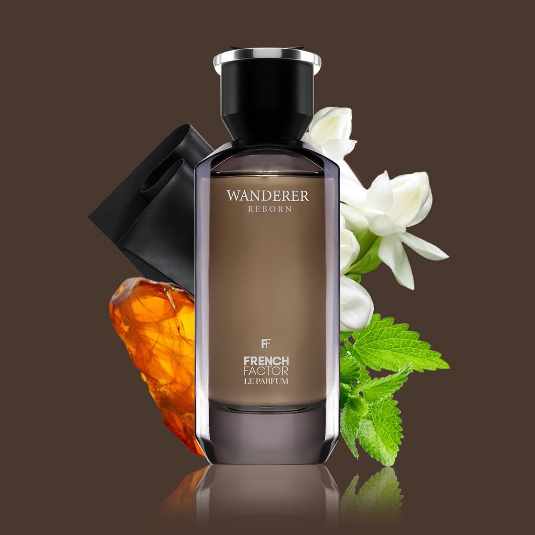 FF French Factor Wanderer Reborn wrist application showing subtle aroma release.
