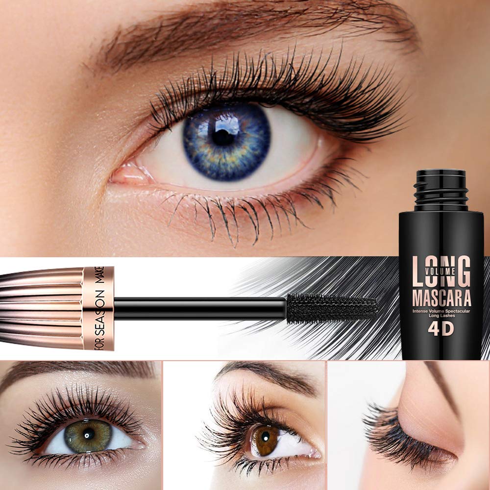 FGHJ long-lasting mascara application for day-to-night looks.