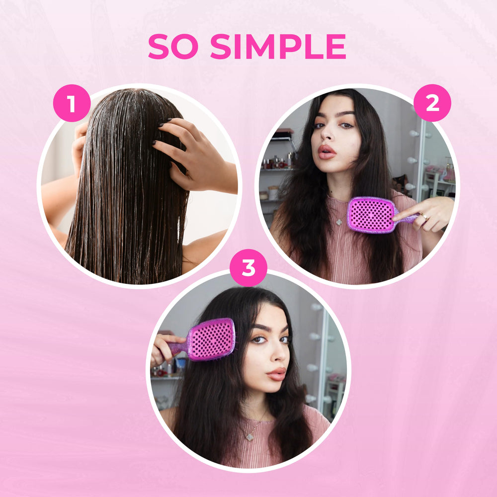 FHI Heat UNbrush Mini Detangler easy to clean after use