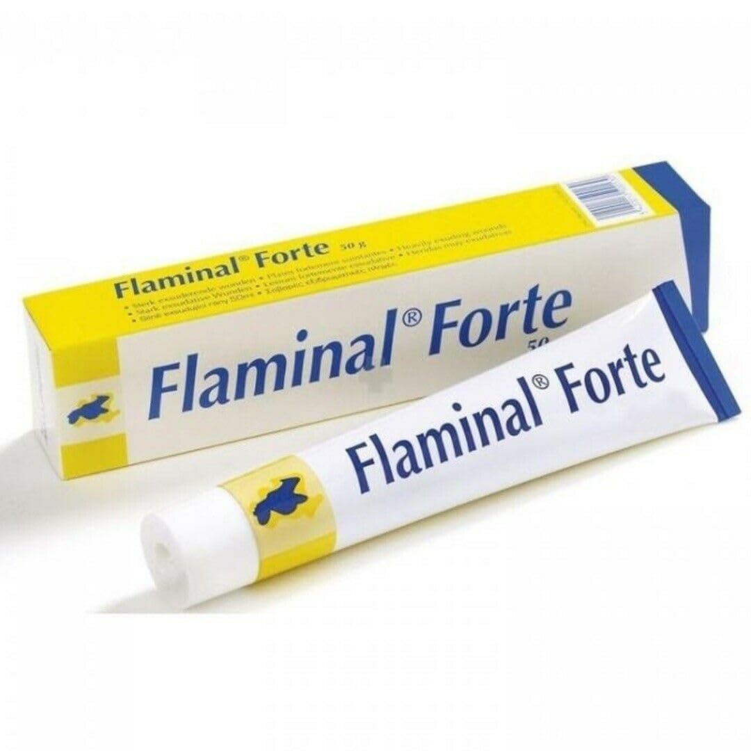 FiaminaI Forte alginate gel bottle for wound care, supporting moisture balance.