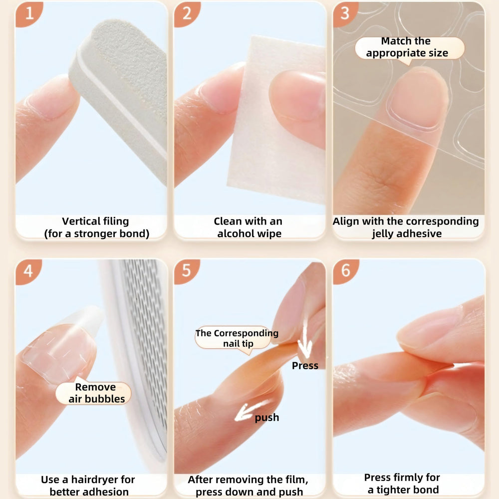 Fiaoudm tabs closeup highlight allergy-free, nail-safe design for comfortable wear.