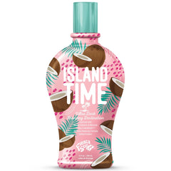 Fiesta Sun Island Time dark bronzing blend bottle for deeper, longer-lasting tan