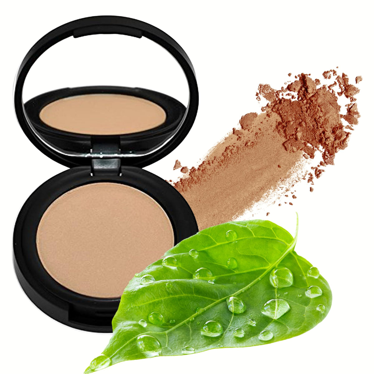 Fifth & Skin Better'n Ur Cheeks cinnabar pressed powder glows warm bronze