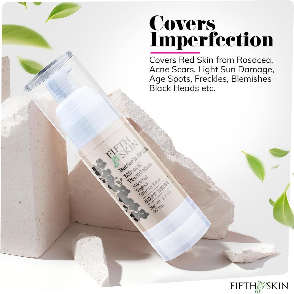 Fifth & Skin label close-up confirms natural, palm-free claims on packaging.