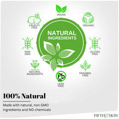 Organic ingredients scene highlighting vegan and gluten-free formula