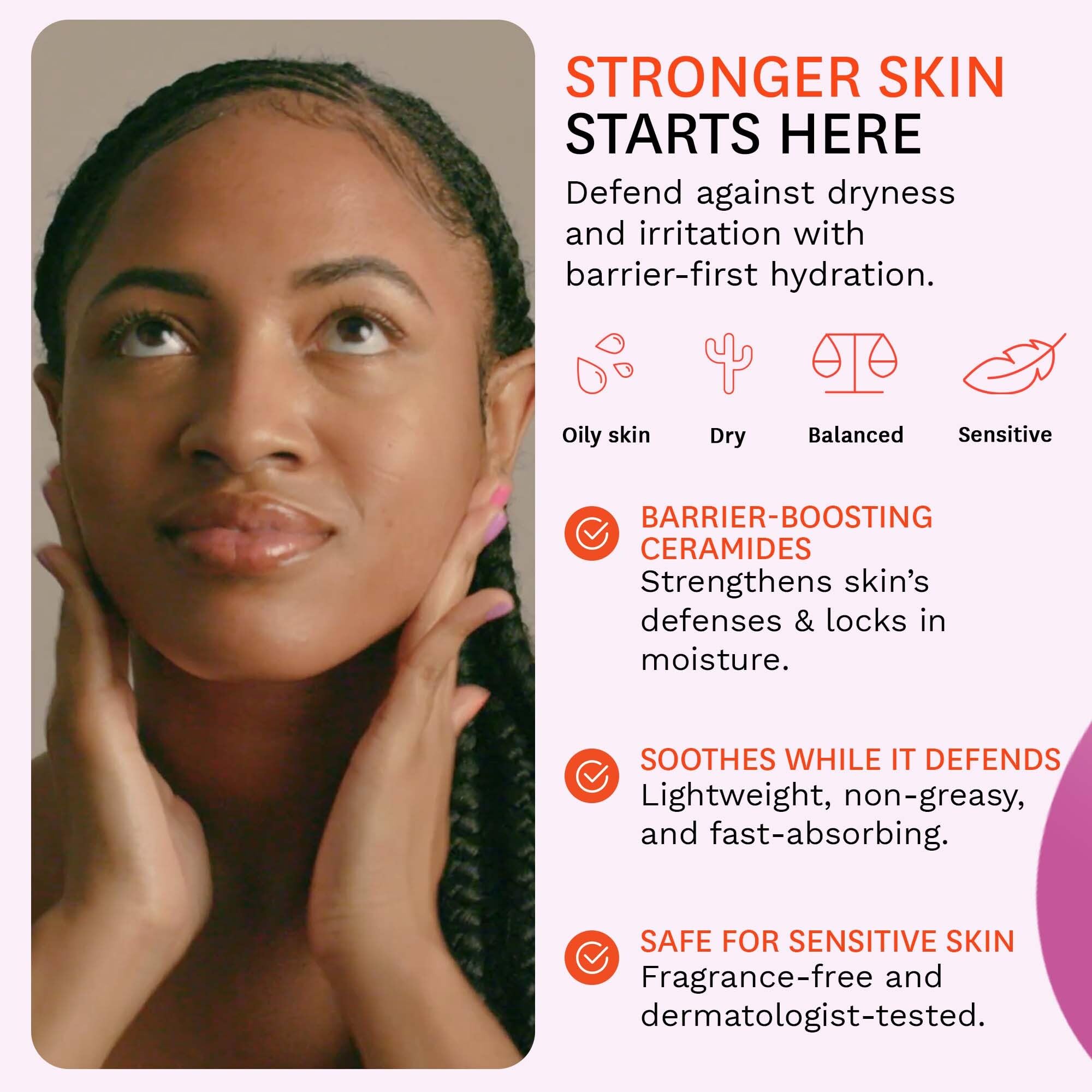 Fig.1 Ceramide moisturizer ingredients with hyaluronic acid for hydration