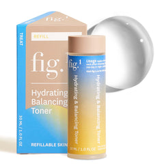 Fig.1 Hydrating Toner refill bottle for reduced waste and ongoing hydration.