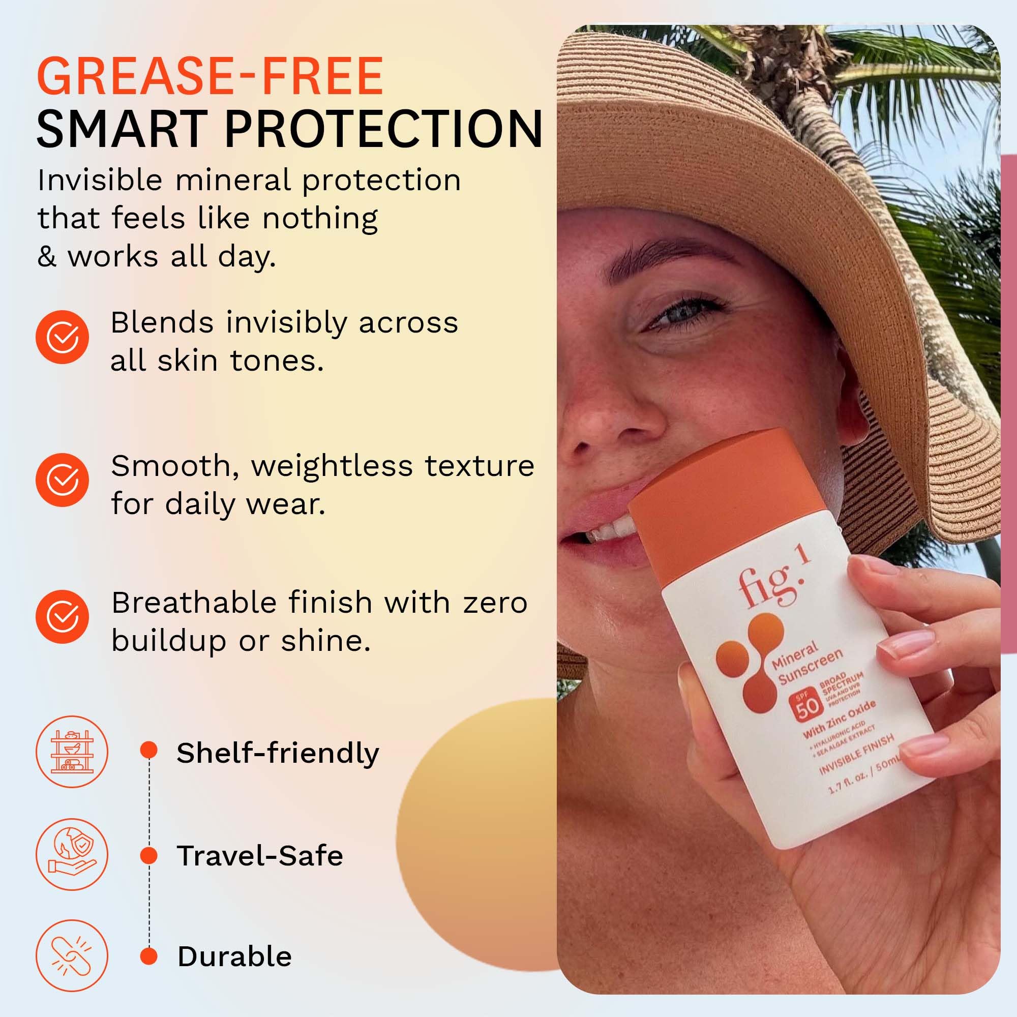 Fig.1 fragrance-free label highlights fragrance-free formula for sensitive skin.