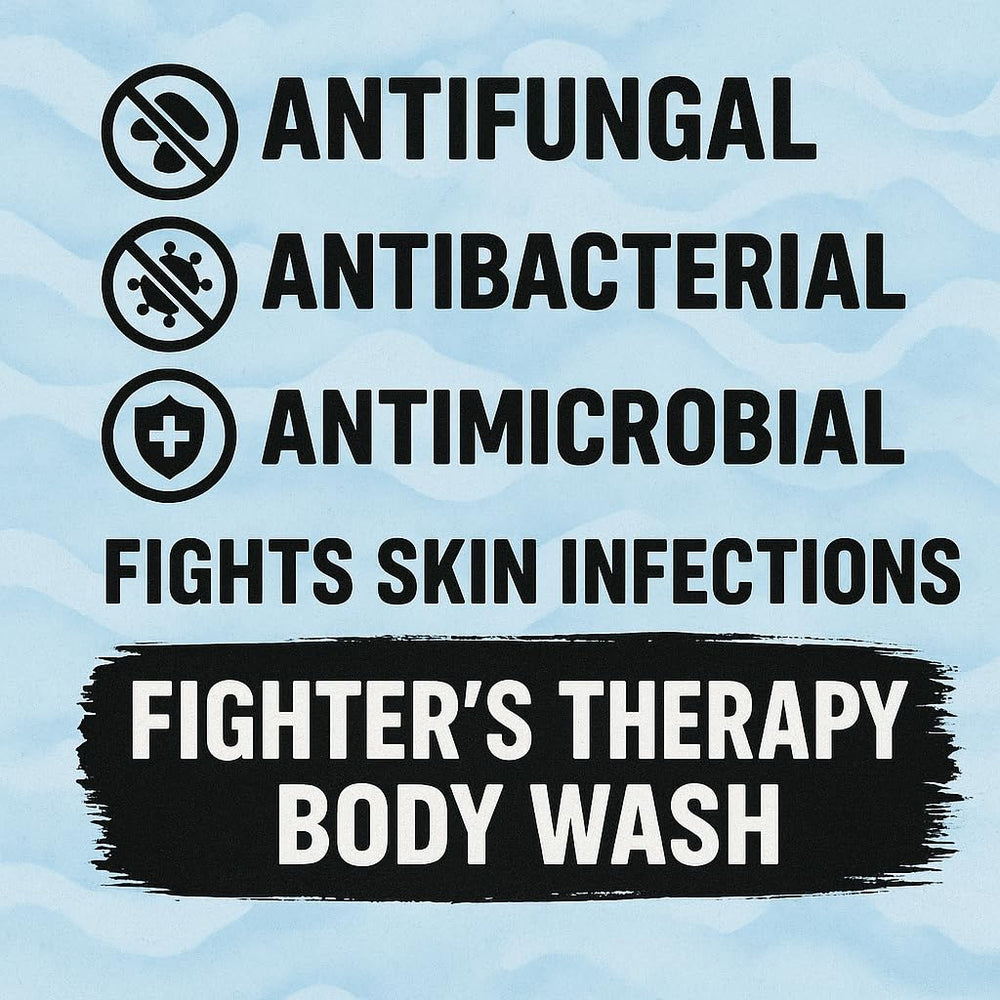 Fighter's Therapy post-training bathroom scene suggests daily use
