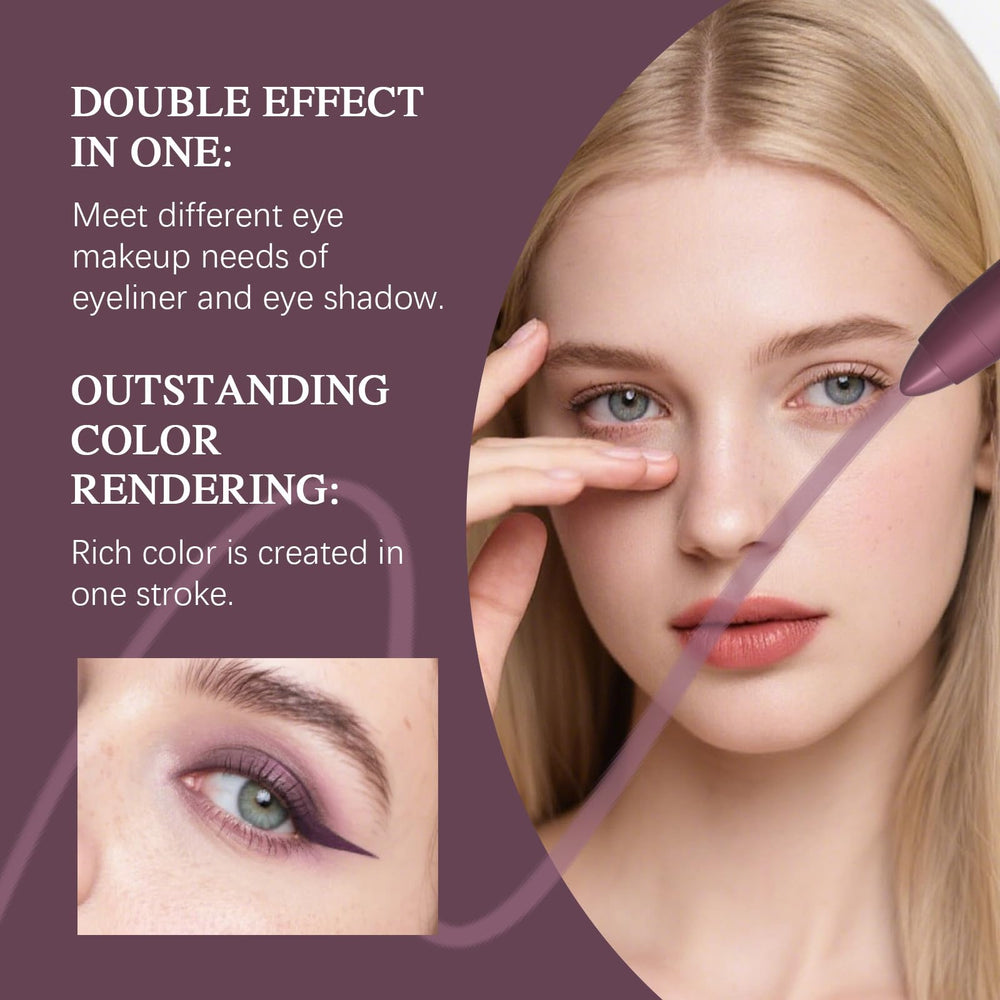 FIJEMYA Eyeshadow Stick precision tip and built-in sponge for seamless blending.